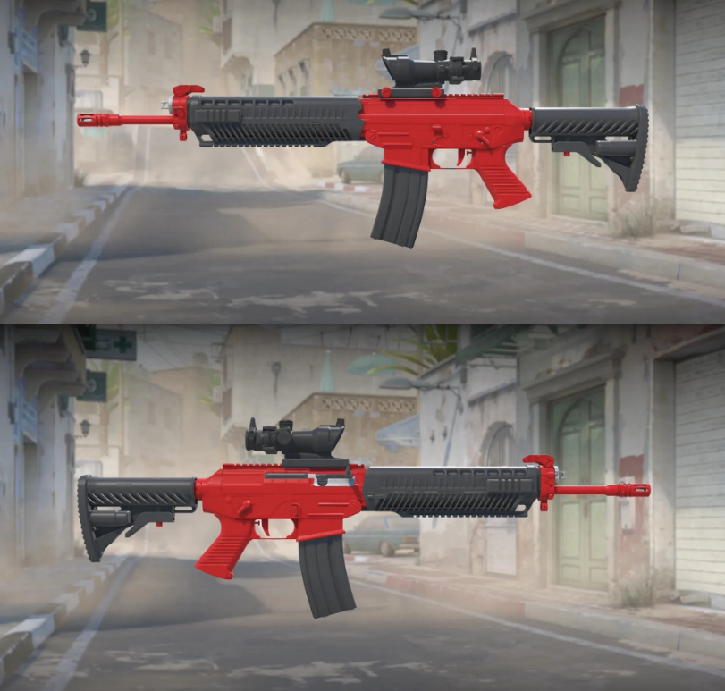 SG 553 | 红苹果 (崭新出厂)￥699.57